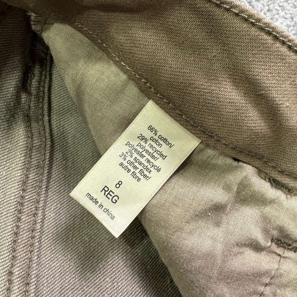 M Jeans By Maurices Jeans Womens 8 Brown Mid Rise Slim Straight Ankle Stretch - Picture 7 of 8